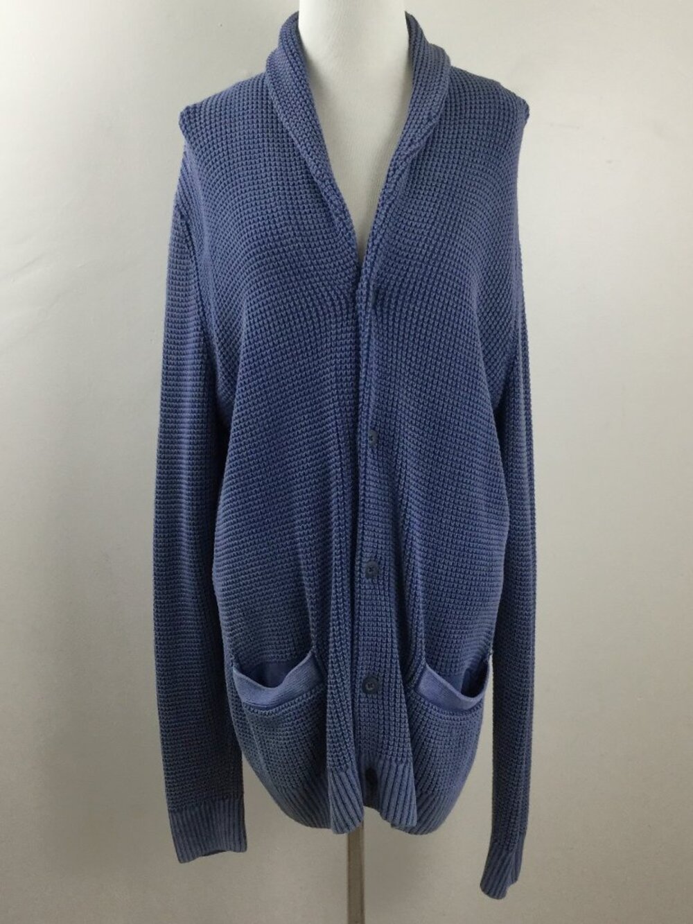Abercrombie & Fitch Button Blue Cardigan l